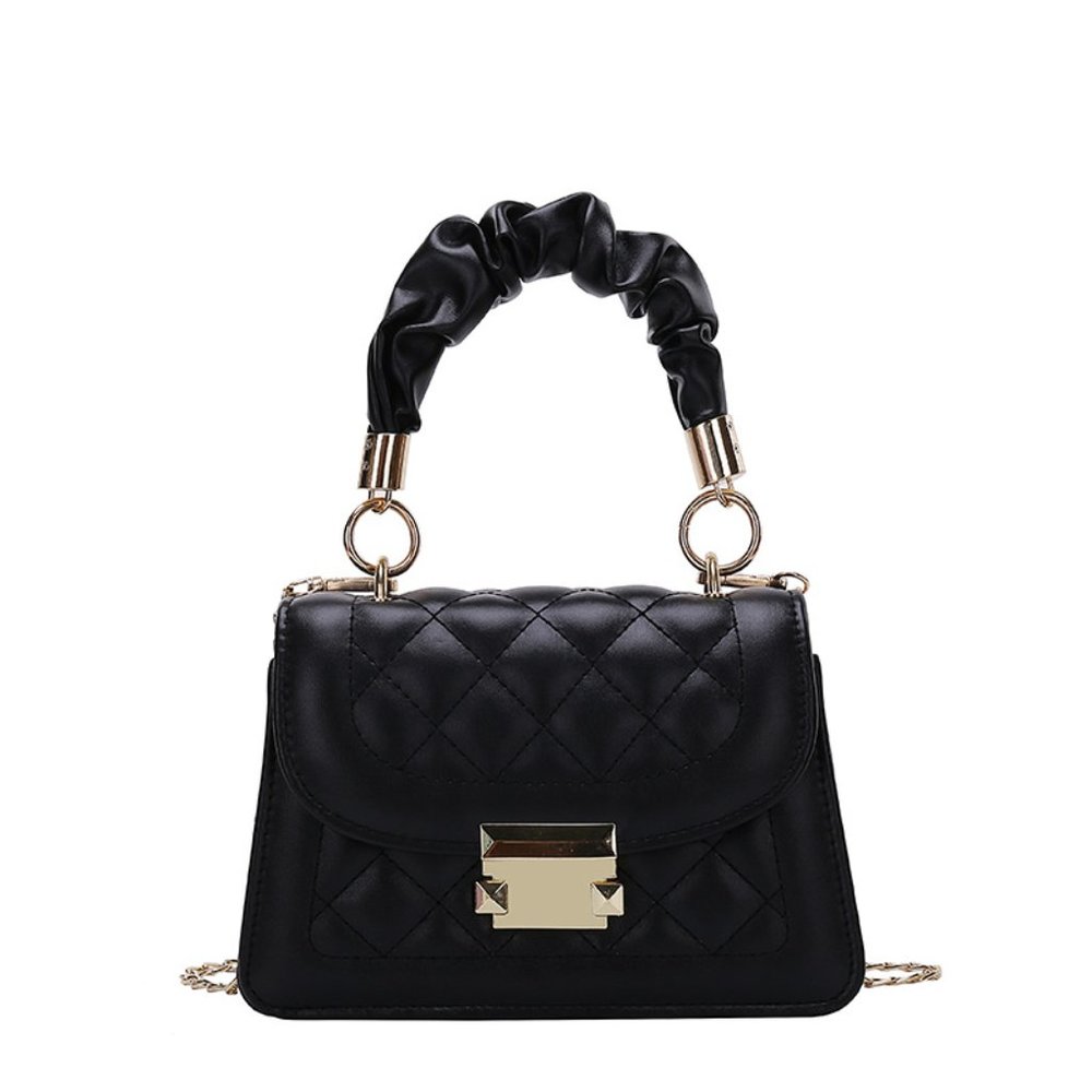Buckle Lock Mini Shoulder Bag